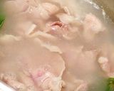 チャイブ☆豚こま肉の梅肉昆布和え作り方3写真