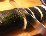 寿司型で作る♪　韓国風海苔巻き作り方8写真