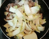 簡単 子供が喜ぶ豚バラ肉と白菜の中華炒め作り方6写真