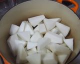 蕪の簡単★和風クリームスープ作り方1写真