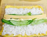 玉子の サラダ 巻き寿司！作り方2写真