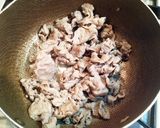 簡単☆こってり☆豚と豆腐の甘辛みそ煮込み作り方2写真