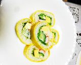 玉子の サラダ 巻き寿司！作り方6写真