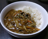 ゴボウとキノコの和風カレーライス♪作り方8写真