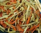 毎日食べたい常備菜＊きんぴらごぼう＊作り方4写真
