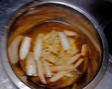 ｼｬｷｼｬｷ★若ごぼう(根)の味噌汁♪作り方1写真