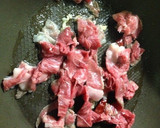 牛肉とほうれん草のオイスターソース炒め作り方4写真