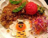 節分＊鬼の目玉焼き キャラ弁にも作り方5写真