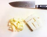 1歳の朝ごはん。超簡単、りんごトースト。作り方2写真