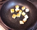 1歳の朝ごはん。超簡単、りんごトースト。作り方4写真