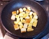 1歳の朝ごはん。超簡単、りんごトースト。作り方5写真