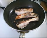 簡単 フライパンで タラ みりん醤油焼き作り方3写真
