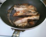 簡単 フライパンで タラ みりん醤油焼き作り方4写真