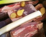 じっくり煮込んだ豚の角煮作り方1写真