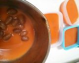 弁当に*煮豆で簡単*豆＆野菜ジュース寒天作り方2写真
