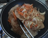 すき焼きのタレで…豚ロースの生姜焼き作り方2写真