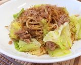 包丁いらず！キャベツとツナの和風パスタ作り方5写真