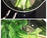 小松菜のお浸し～おもてなし風～作り方2写真