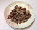 スキヤキ肉カレーライス作り方3写真