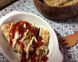 離乳食後期☆ふわとろ納豆お好み焼き作り方5写真