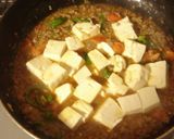 以外なおいしさ！トマト入り麻婆豆腐作り方6写真