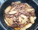 食べる幸せ、ゴボウと牛肉しぐれ煮弁当作り方4写真