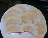 餃子の皮で簡単美味しいアップルパイ風♡作り方3写真