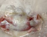 豚肉の水菜巻き　ハニーヨーグルト作り方2写真
