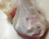 豚肉の水菜巻き　ハニーヨーグルト作り方3写真