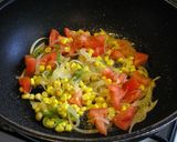 カラフル野菜のスパゲティサラダ♪作り方4写真