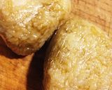 朝食に夜食にカリふわとろ簡単焼きおにぎり作り方2写真