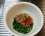 混ぜて焼くだけ納豆オムレツ作り方1写真