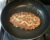 混ぜて焼くだけ納豆オムレツ作り方4写真