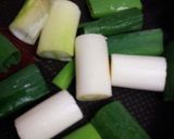 ＊簡単!!おつまみ＊ねぎのグリル焼き作り方1写真