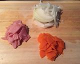 フルーツぽてとサラダ。作り方2写真