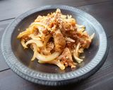 豚肉と玉ねぎの甘辛炒め♪作り方4写真