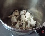 手羽元と白菜の簡単ケチャップ煮＊圧力鍋作り方1写真