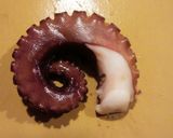 タコのバジルソース焼き作り方1写真