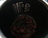 炊飯器でガトーショコラ☆節約バレンタイン作り方3写真