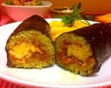 みんな大好きカレーで恵方巻き作り方7写真