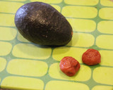 やめられへん☆アボカドの梅のりマヨ和え作り方1写真