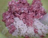 豚コマと蓮根の和風メンチ&ハンバーグ♬作り方1写真