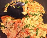ヨシダソースで♪野菜入りふわふわ炒り卵作り方6写真