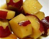 簡単！さつまいものレモン煮！お弁当にも！作り方3写真
