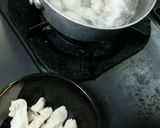 優しい味付け、鳥むね肉の雑炊作り方1写真