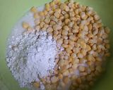超簡単！とろふわ長芋コーン焼き♡♡作り方3写真