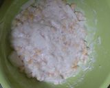 超簡単！とろふわ長芋コーン焼き♡♡作り方4写真
