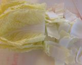時短簡単☆ふわ鶏つくねと白菜のほっこり煮作り方1写真