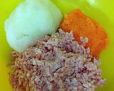 ふわふわてりてりまるまる野菜つくね作り方2写真