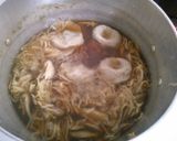 切り干し大根 つみれ ごぼうの 煮物！作り方4写真